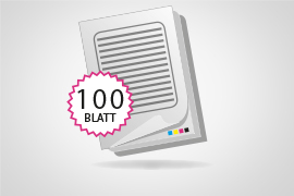 Blöcke mit Leimbindung, DIN A5, 100 Blatt