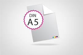 Faltblätter DIN A5, 4 Seiten